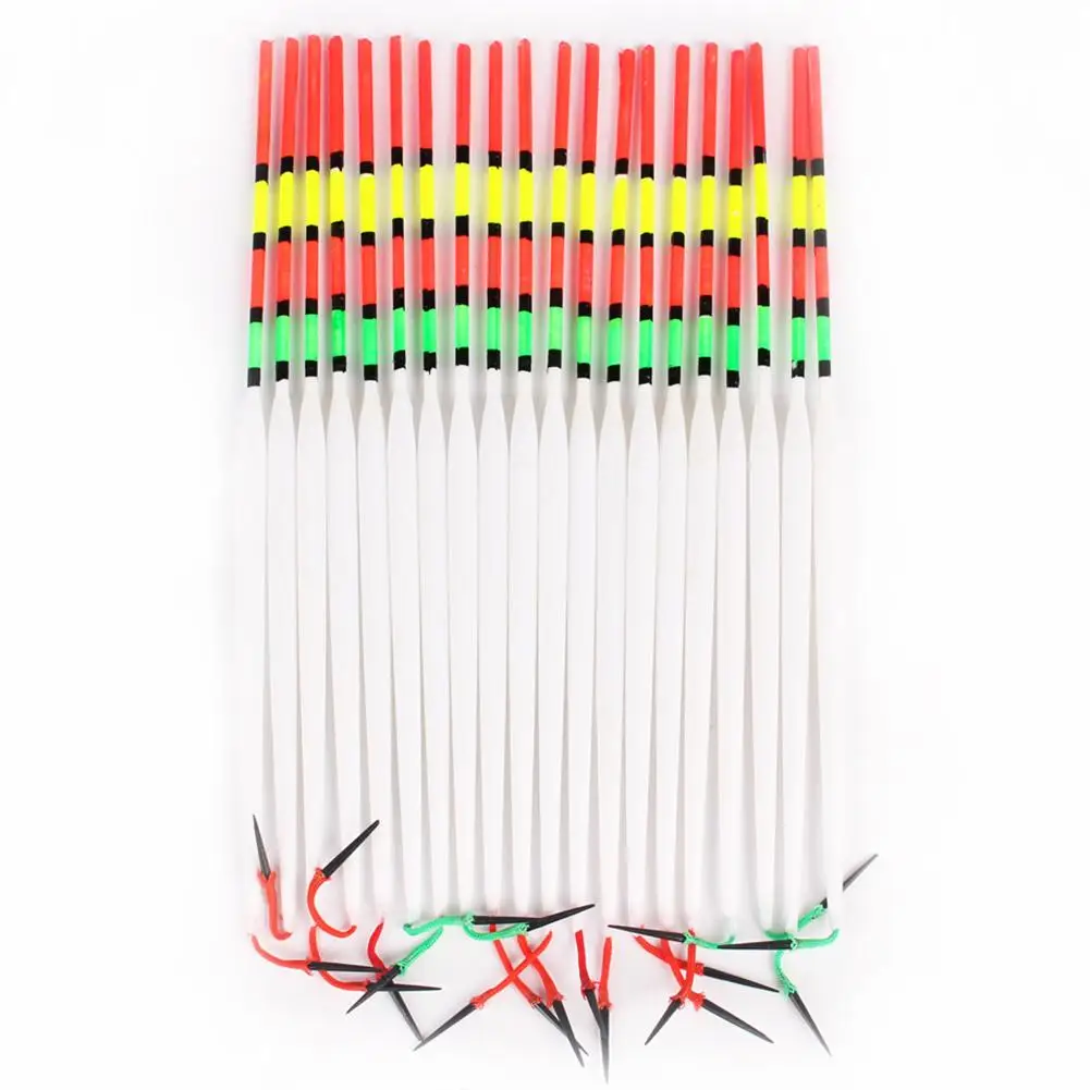 5 Pcs/set Plastic Fishing Floats Simple Fish Floats Reservoir Wind Fishing Supplies Equipment For Squid Trout