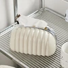 Simple Irregular Cloud Shape Tissue Box with Spring Inside Home Living Room Light luxury Shell Spring Paper Box Holder 1