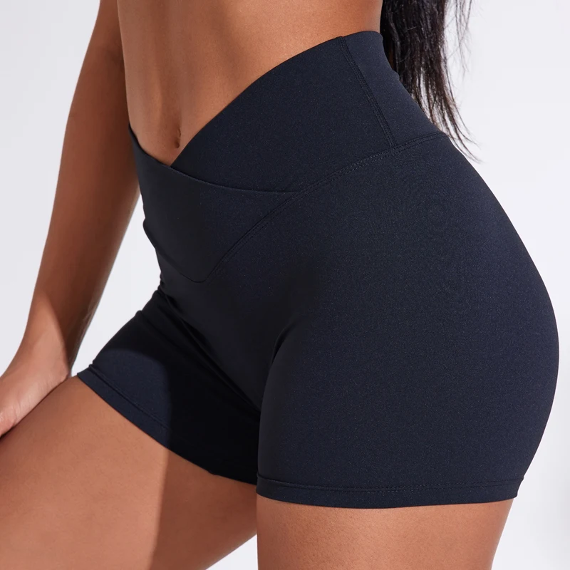 Women's sports shorts workout shorts yoga shorts sports shorts running shorts Gym High Elasticity Tight Fitting High Waist Running Quick Drying Yoga Pants Hot Pants