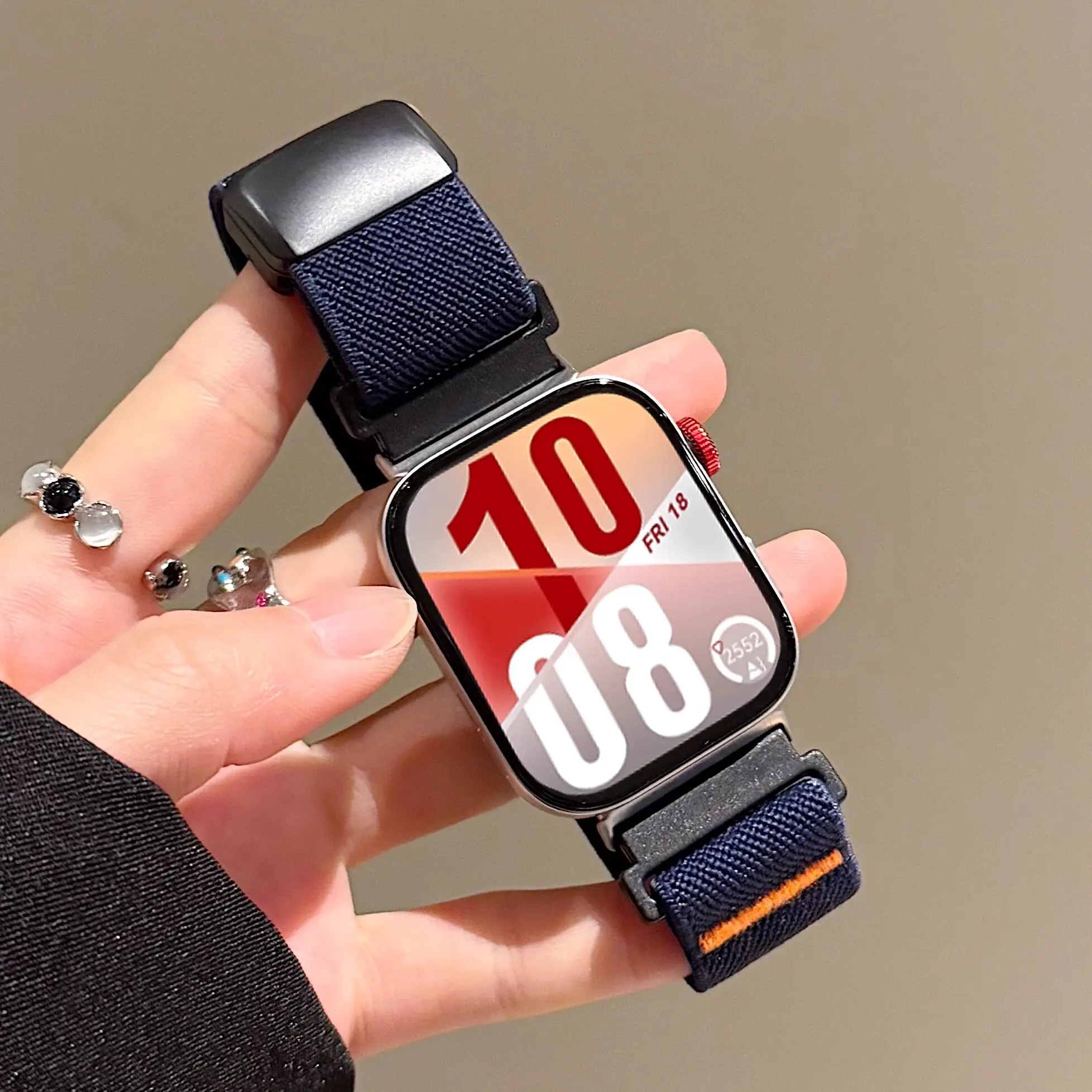 Magnetic Nylon Braided Strap - Breathable Wristband Bracelet
