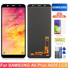 A6 Plus Display Screen For Samsung Galaxy A6 Plus 2018 LCD Display Touch Screen Digitizer Parts For Samsung A605 A605F A605FN