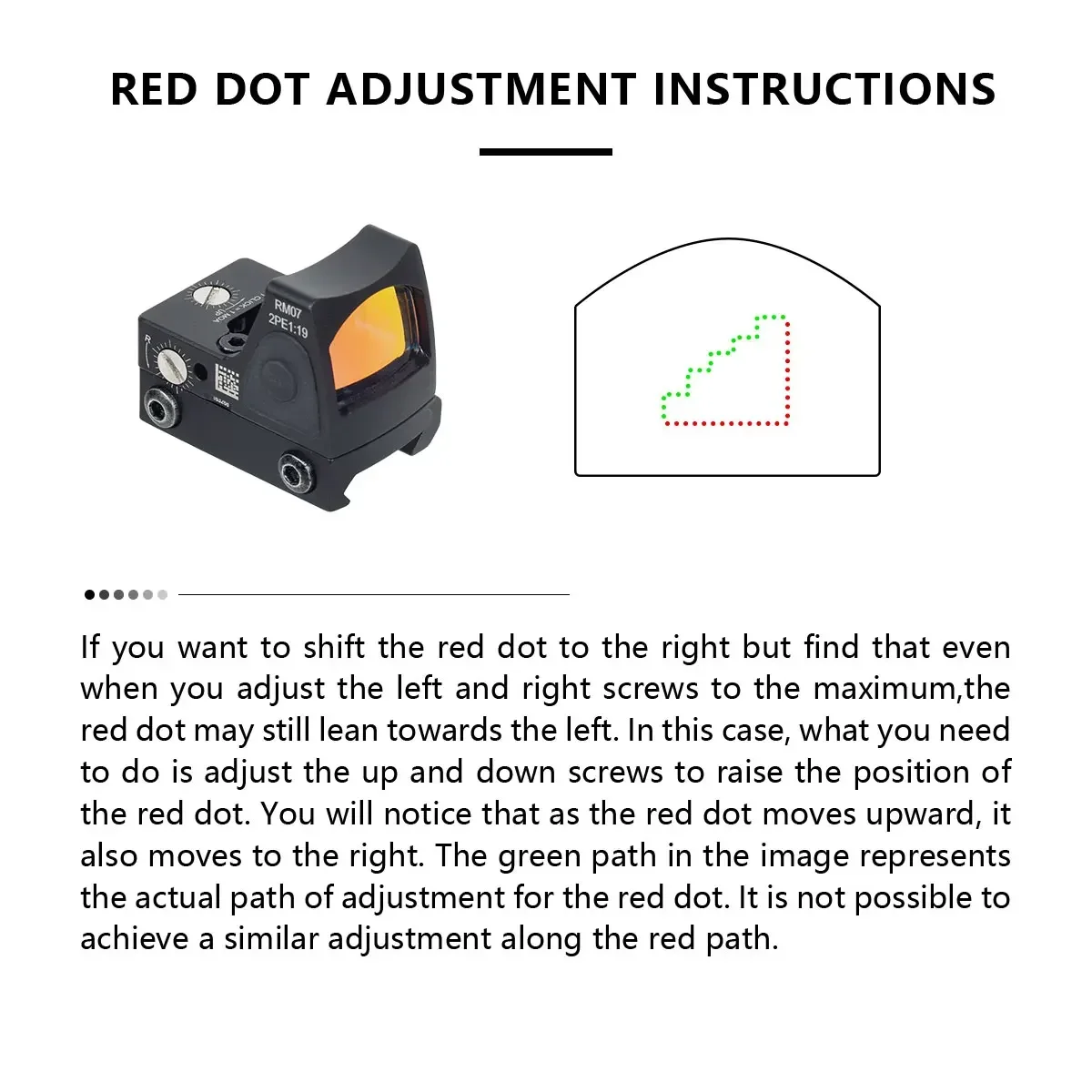 Tactical Metal RM Mini Reflex Red Dot Sight Scope Glock Rear Sight Mount Base Glock 17 43 Collimator 20mm Rail