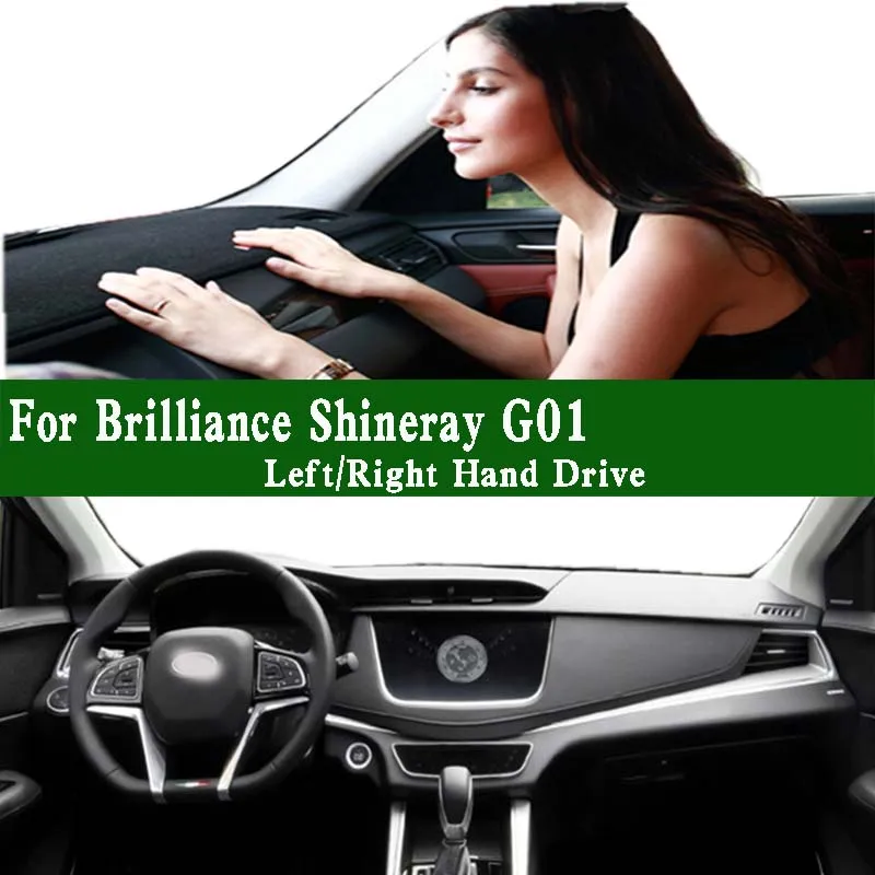 

For Brilliance Shineray SWM G01 Dashmat Dashboard Cover Instrument Panel Sunscreen Insulation Protective Anti-Dirt Proof Pad