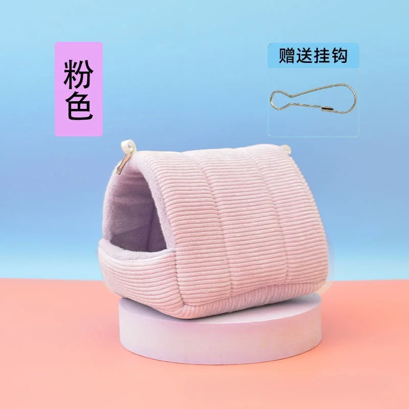 Bird Cage Accessories Parrot Cotton Nest Mini House Parrot Nest Budgie Warm Winter Hammock Cage Hut Tent Bed Hanging Cave