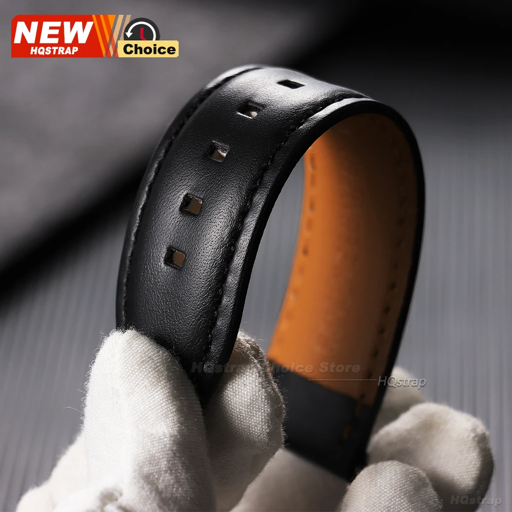 Timeless Leather Quick Release Watch Strap - Vintage Crazy Horse Waterproof Bracelet