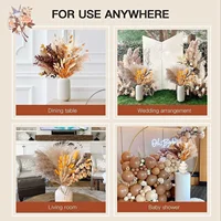 100Pcs Natural Dried Pampas Bouquets Autumn Decoration