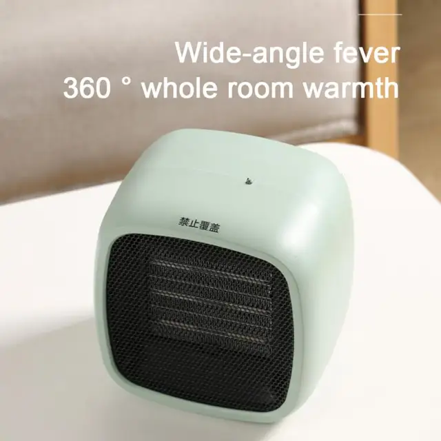 Mini Fűtés Tartós Fűtéses Néma Alacsony Energiájú Kis Háztartási Fűtő Ventilátor Típusú Légmelegítő 14 10 Cm Hőfúvó Háztartás