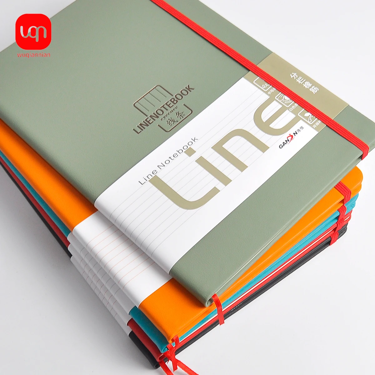 LINE B5 Notepad Diary Ivory 100GSM Innovation Trend Portable Edition Solid Color 5 Colors Office & School Notepad Supplies 2