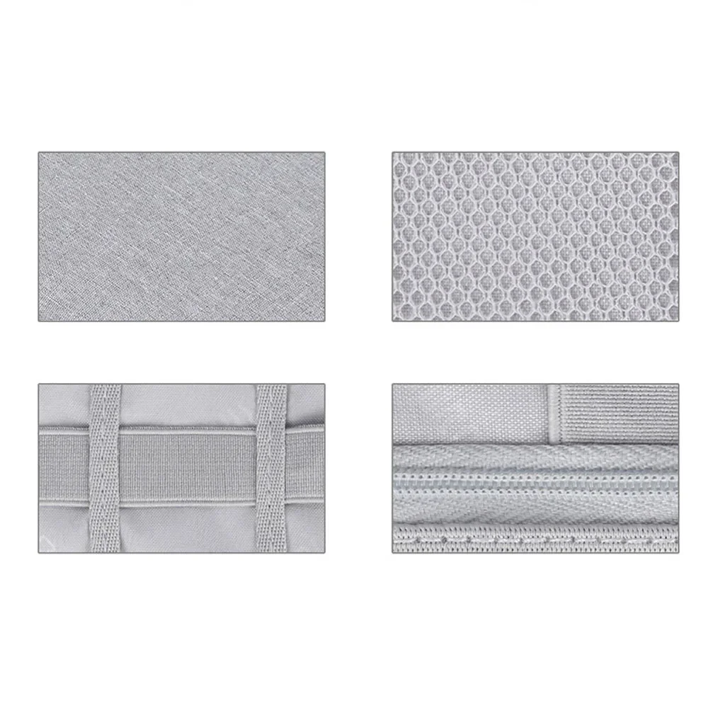 Digital Storage Bag Gray USB Data Cable Earphone Organizer Pen Power Bank Travel Kit Case Pouch Electronics Accessories - Image 4