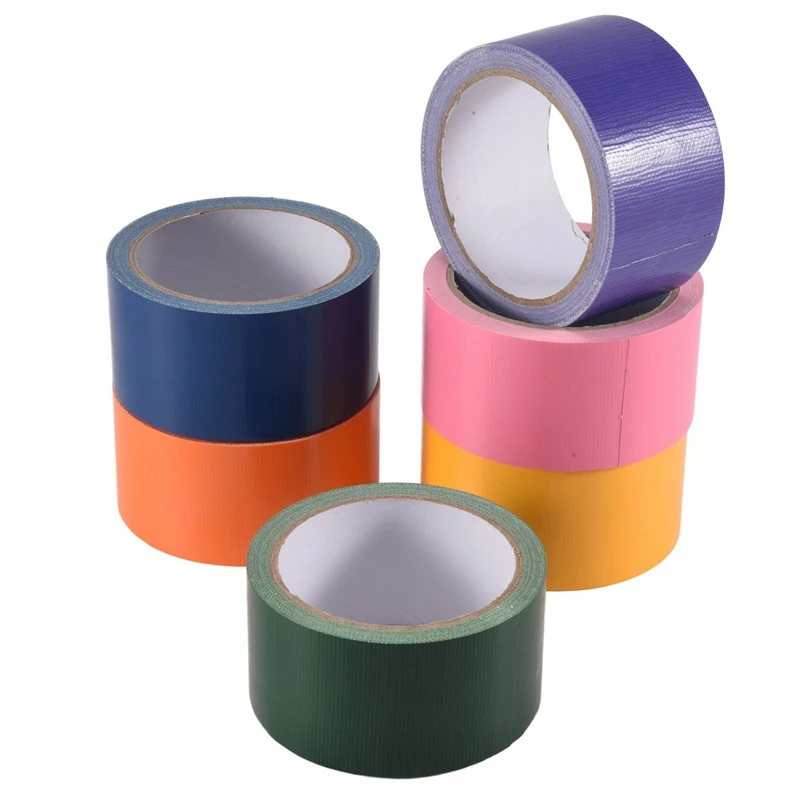 

Multi Colored Duct Tape - Variety Pack -6 Colors - 10 M X 2 Inch Rolls. Girls & Boys Kids Craft Duck Set, Fun DIY Art Kit - Rain