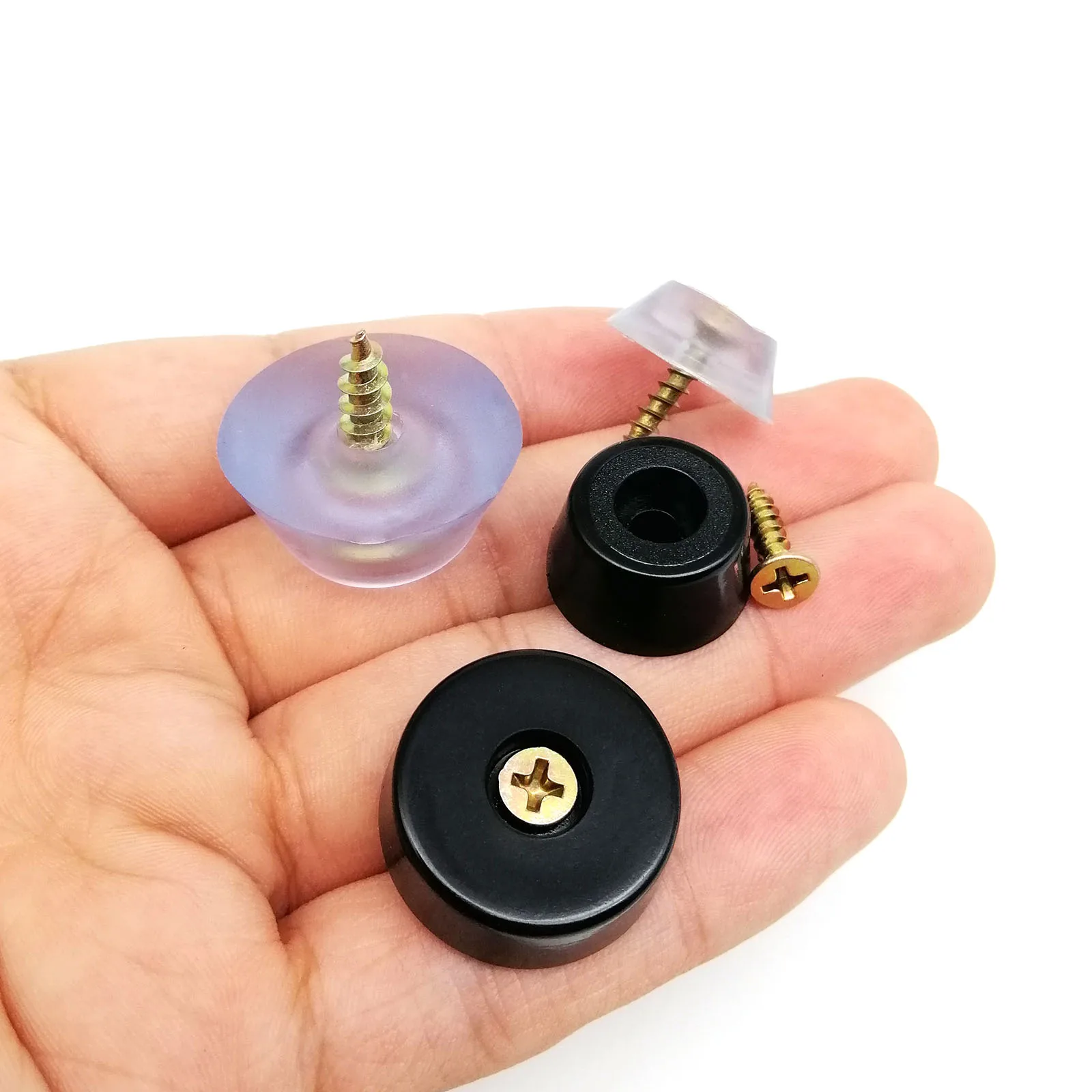 고품질 금속 가구 테이블 의자 소파 다리 발 조절식 레벨러 글라이드 슬라이드 패드, 직경 28mm M6 M8 나사, 4 개