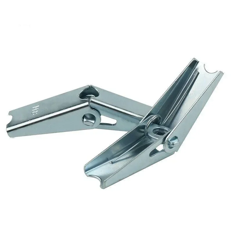 10PCS Plasterboard Hollow Wall Cavity Wall Fixing Spring Toggle Anchor Ceiling Dry Anchors No Bolt M3 M4 M5 M6 M8 M10