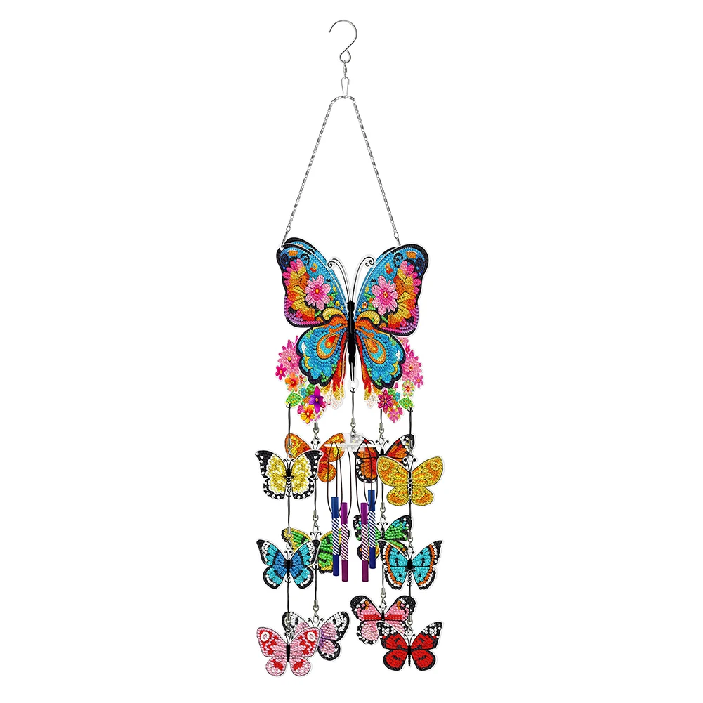 

Soothing Sound Customizable Art Wind Chime Three Dimensional Touch High Quality Resin Diamonds Touch Of Elegance