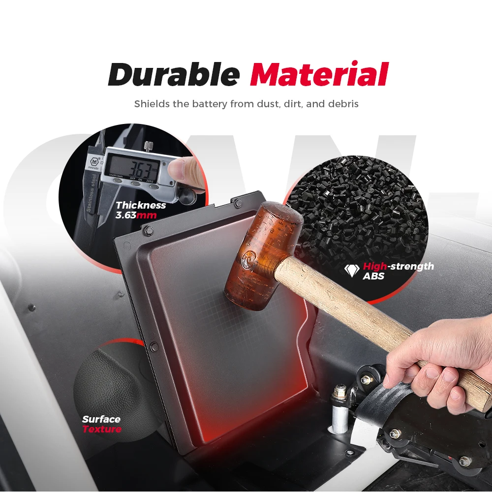 A & UTV PRO Battery Cover Kit For Can Am Maverick X3 Costa Rica