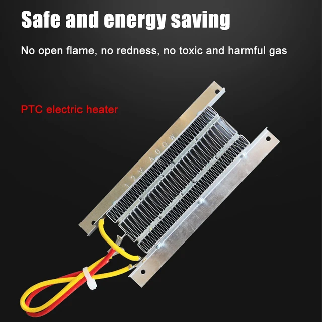 800W 60 V Hordozható Elektromos Kerámia Tűzfa Fűtőszoba Fűtő Termosztatikus Fűtőszigetelés Ptc Levegő Fűtés Melegebb Elem - Image 3