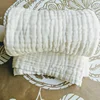 6 Layers Baby Blankets Newborn Muslin Swaddle Baby Bedding Custom Blanket Couverture Bebe Emmaillotage 5