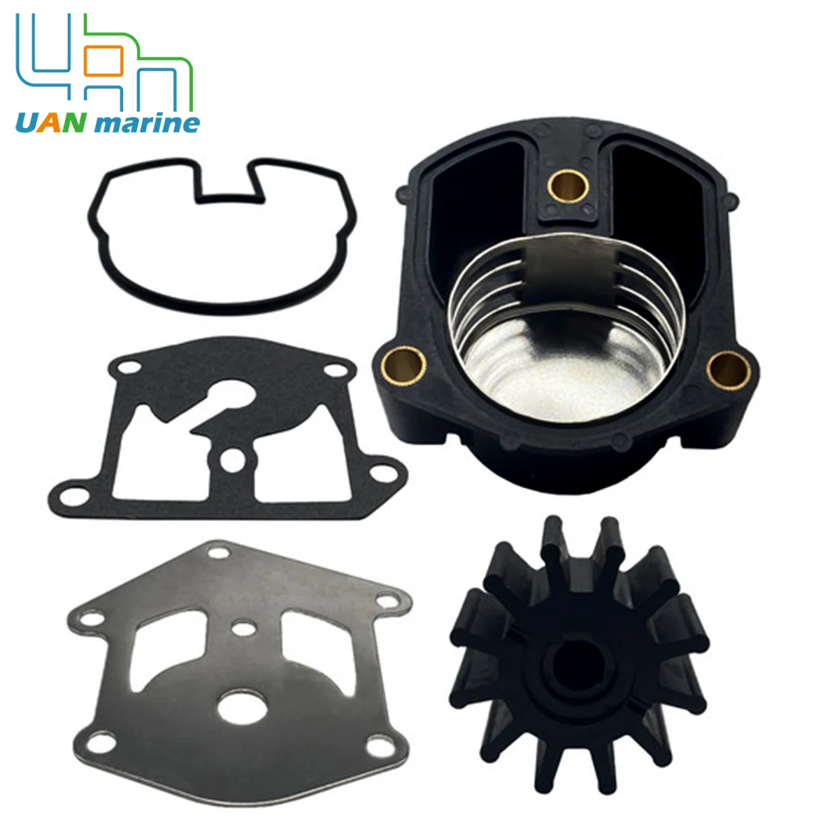 3854661 Water Pump Impeller Repair Kit  With housing For Johnson Evinrude OMC  King Cobra 3.2-8.2 Liter Stern Drive 3854661 47 20268 water pump impeller for mercruiser 0 sterndrive 60 renault stern drive replace sierra 18 3007