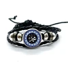 Arabic Muslim Islamic God Allah Black Button Bracelet I Love allah Glass Cabochon Bangle Jewelry Ramadan Gift 1
