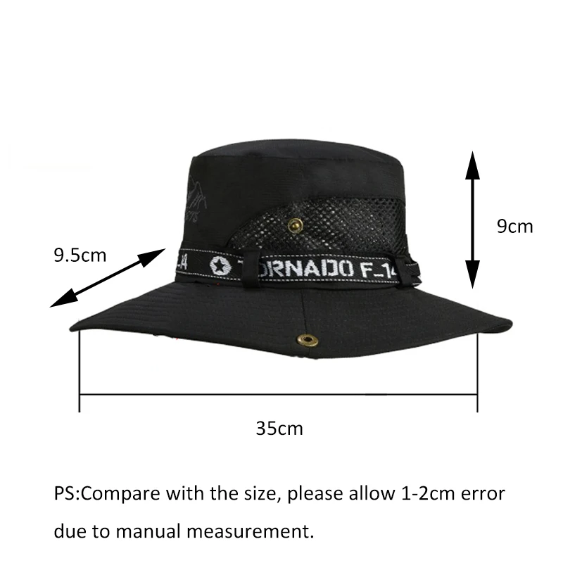 NIXHIT Sunscreen Men\'s Cap Summer Foldable Breathable Outdoor Sports Travel Camping Hiking Climbing Fishing Sun Bucket Hat X022
