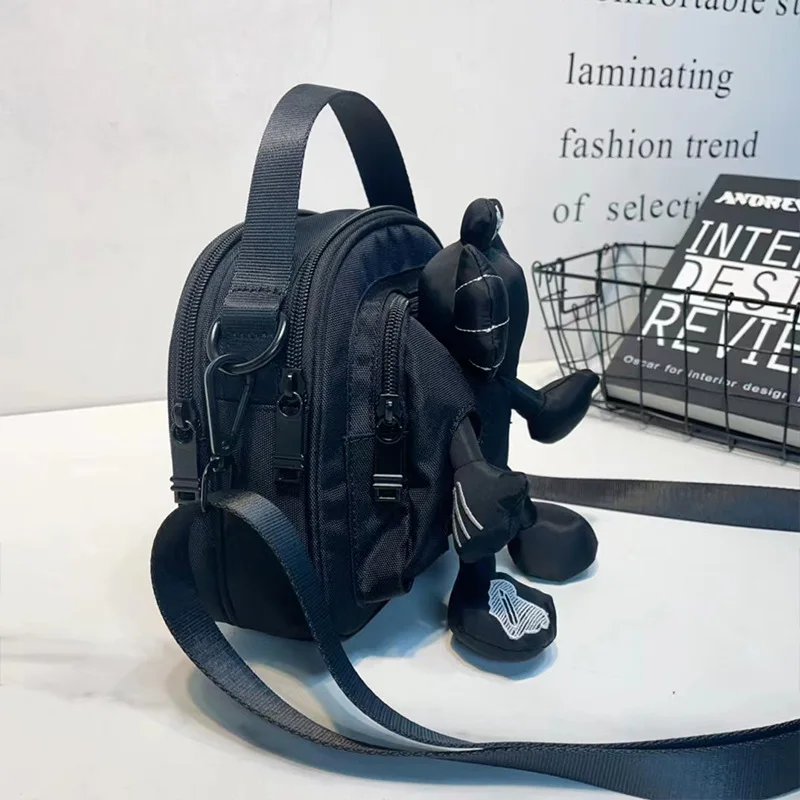 New Fashionable and Exquisite Women's Waterproof Oxford Cloth Crossbody Bag Casual Shoulder Bag Cute Doll Handbag