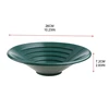 Outdoor 10-inch Gold Pan with Riffles Gold Basin Mining Pan for Gold Prospecting Portable Green L21C 6
