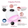 84W Smart UV LED Nail Dryer Lamp 5S Fast Drying 42 LEDs Nails Gel Polish Curing Lamp Manicure Machine 6