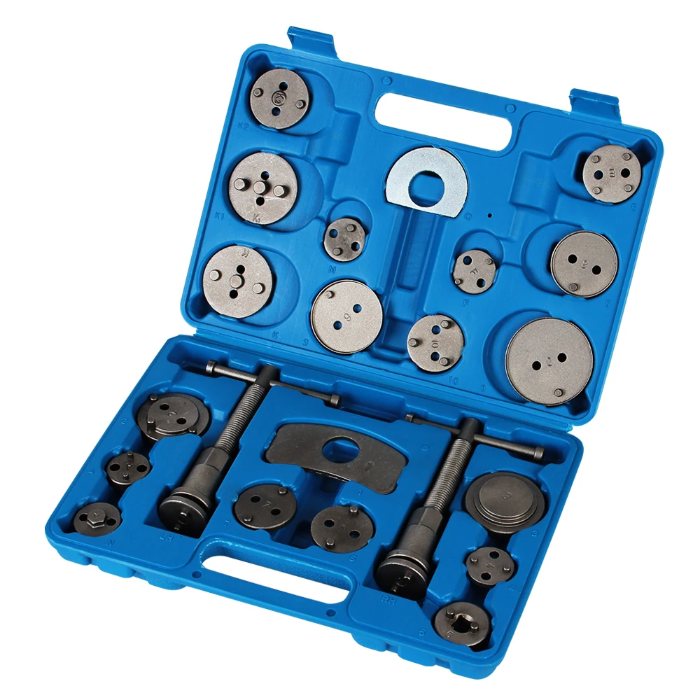 

Car Disc Brake Caliper 22Pcs Regulator For Most Automobiles Wind Back Brake Piston Compressor Tool Kit Garage Repair Tools