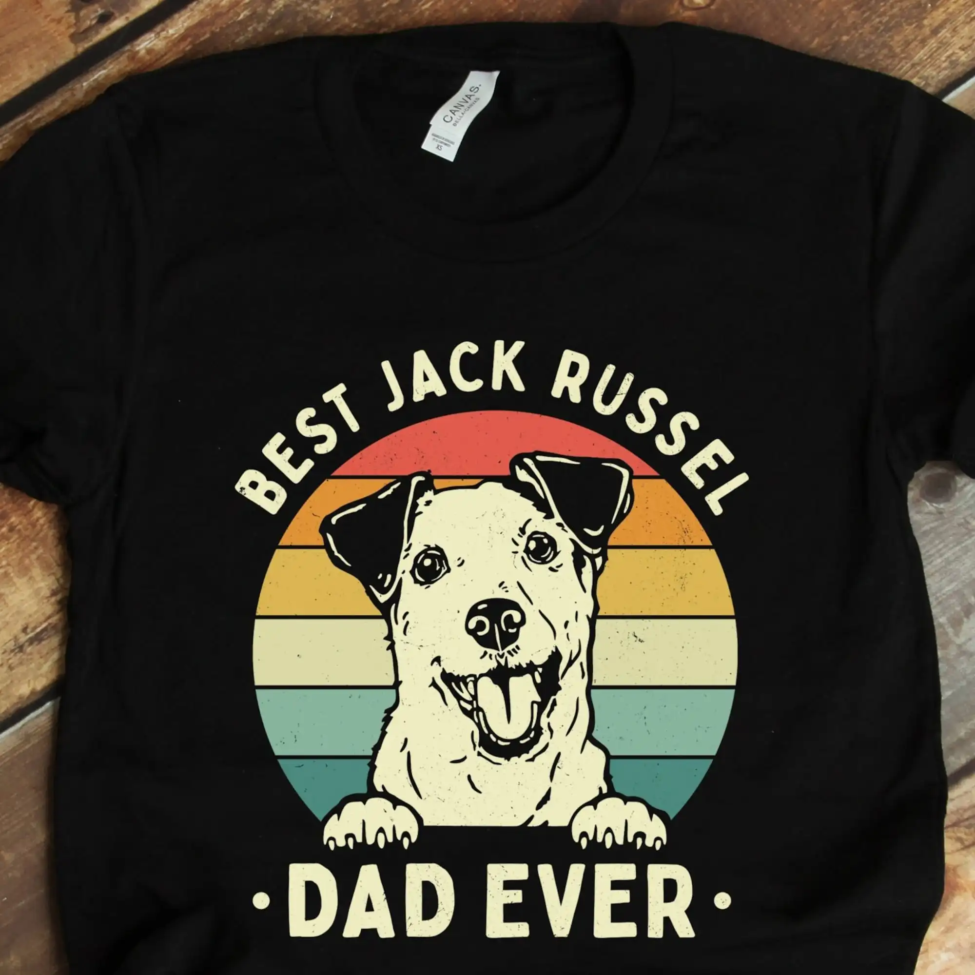 Best Jack Russel Dad Ever, Jack Russell Terrier Shirt, Parson Russell Terrier T-Shirt, Jack Russel Dad Shirt