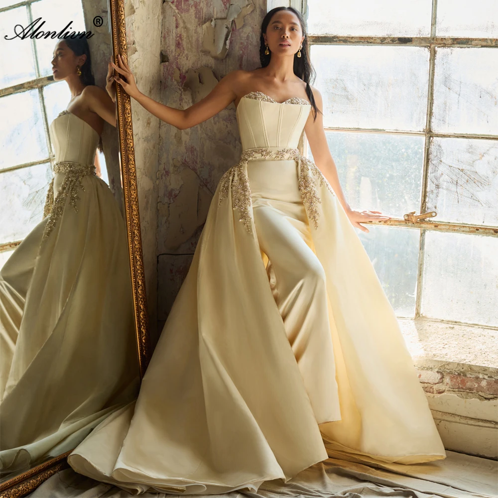green emerald velvet dress Replacement Printing Buttoned Back Aline Wedding Dress