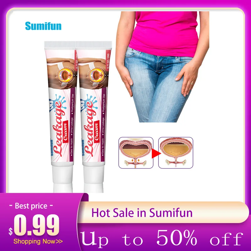 

1/3/5Pcs Sumifun Urine Leakage Cream Women Urine Leakage Herbal Cream Stop Frequent Urination Postpartum Repair Chinese Medicine