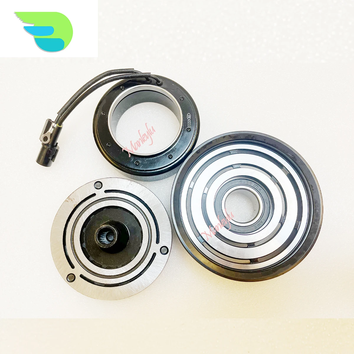 

AC A/C Compressor Magnetic Clutch Pulley for HYUNDAI SANTA FE I SM 2.0 2.4 9770126010 9770126011 97701-26010 97701-26011