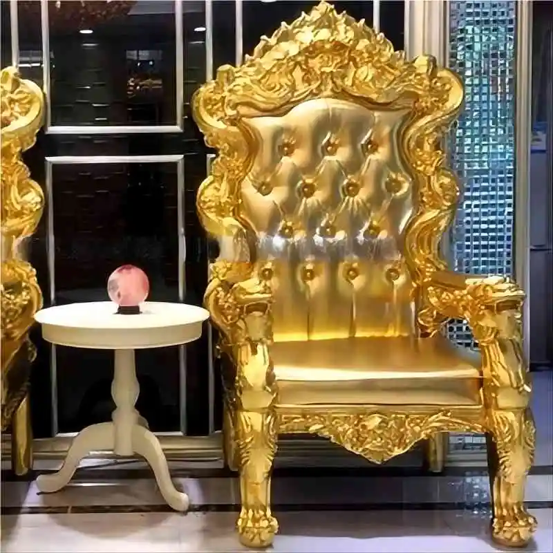 

Гостиничные свадебные искусственные резная Король Лев престольные сиденья