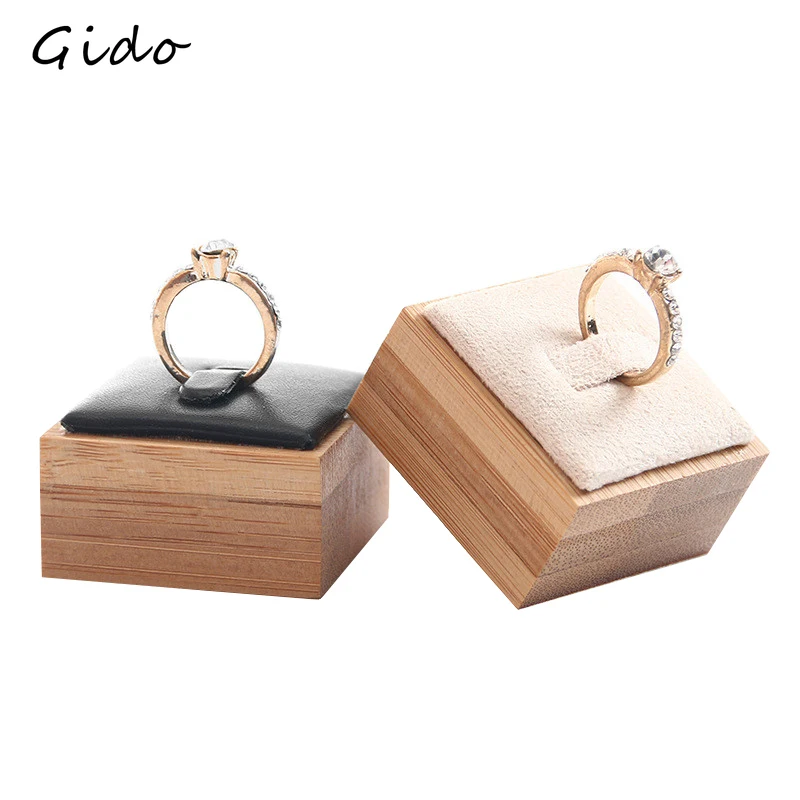 

1 шт., подставка для ювелирных украшений из натурального бамбука