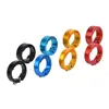 1/2/4/20pcs Bike Grip Lock Ring Aluminum Alloy 8mm for Bike 22.2mm Tube Handlerbar Grip Ring Lock Bike Bar Grips Locking Ends 5