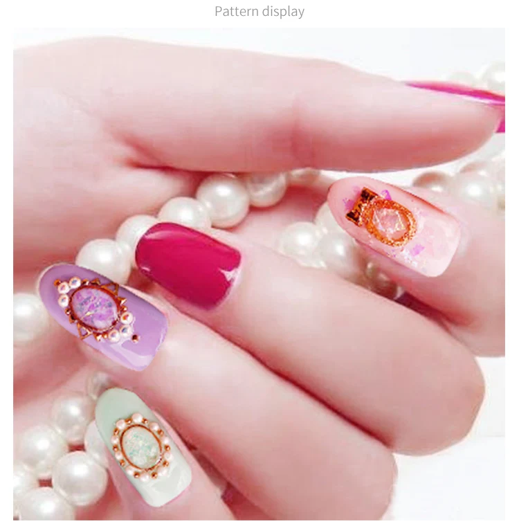 10G Irregular Shell Paper Powder Nail Polish Sequins for Manicure Glitter Nail Peeling Pigment Supplies Color Stickers