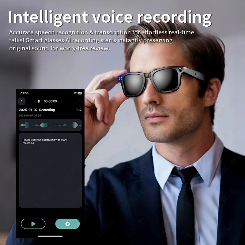 LIGE lunettes intelligentes prendre des photos 800W ... - DHgate