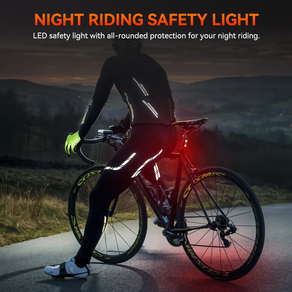 Camluxy 130dB Safety Self Defense Alarm Type-C Rechargeable Personal LED Emergency Night Light Key Chain Night Running