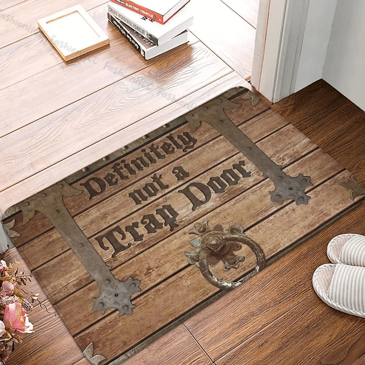 Not A Trap Door Doormat, D&D Doormat, Dungeons and Dragons Doormat, Funny  DND Trap Door Doormat, DND Gift, Housewarming Gift, Saving Throw 