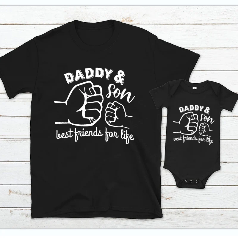 

Рубашка для Отца и Сына футболка для Отца и Сына лучшие друзья для жизни 2022 подарок на день отца подарок для Отца и Сына футболка М