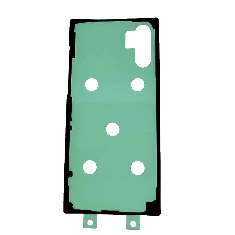 10pcs 백 하우징 커버 스티커 삼성 갤럭시 S10 S20 S21 S22 Plus Ultra Note10 S20U S10E 배터리 도어 접착 접착제 테이프