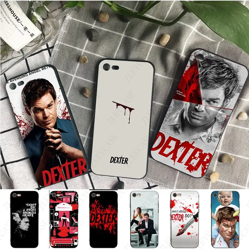 Tv Show Dexter Morgan Coque Cover Per Iphone 15Pro Max 13Pro 7 8Plus Xs Xr 14Plus 11Pro 12Pro Max 13Mini Se 2020 Custodie