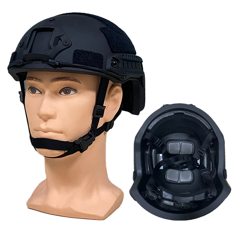 ACH High Shear Tactical Ballistic Helmet, Kevla, High Quality, Nij IIIA, Fast Wendy's Suspension Pad