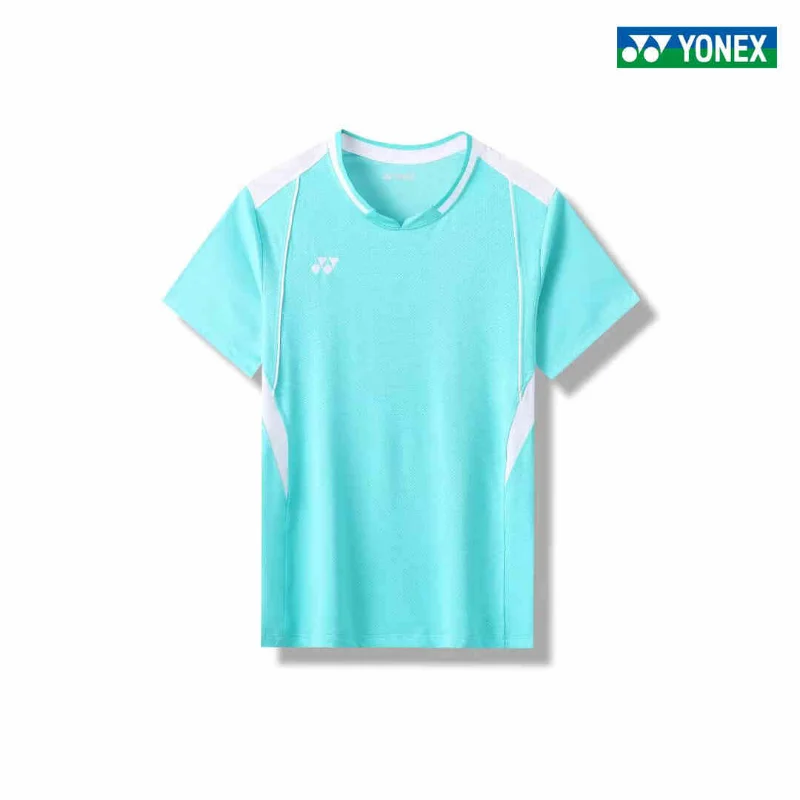 YONEX Badminton uniforms Short sleeve t shirt Sport T shirts with Short Sleeves Comfortable Breathable Sweat Absorb Quick Dry Top
