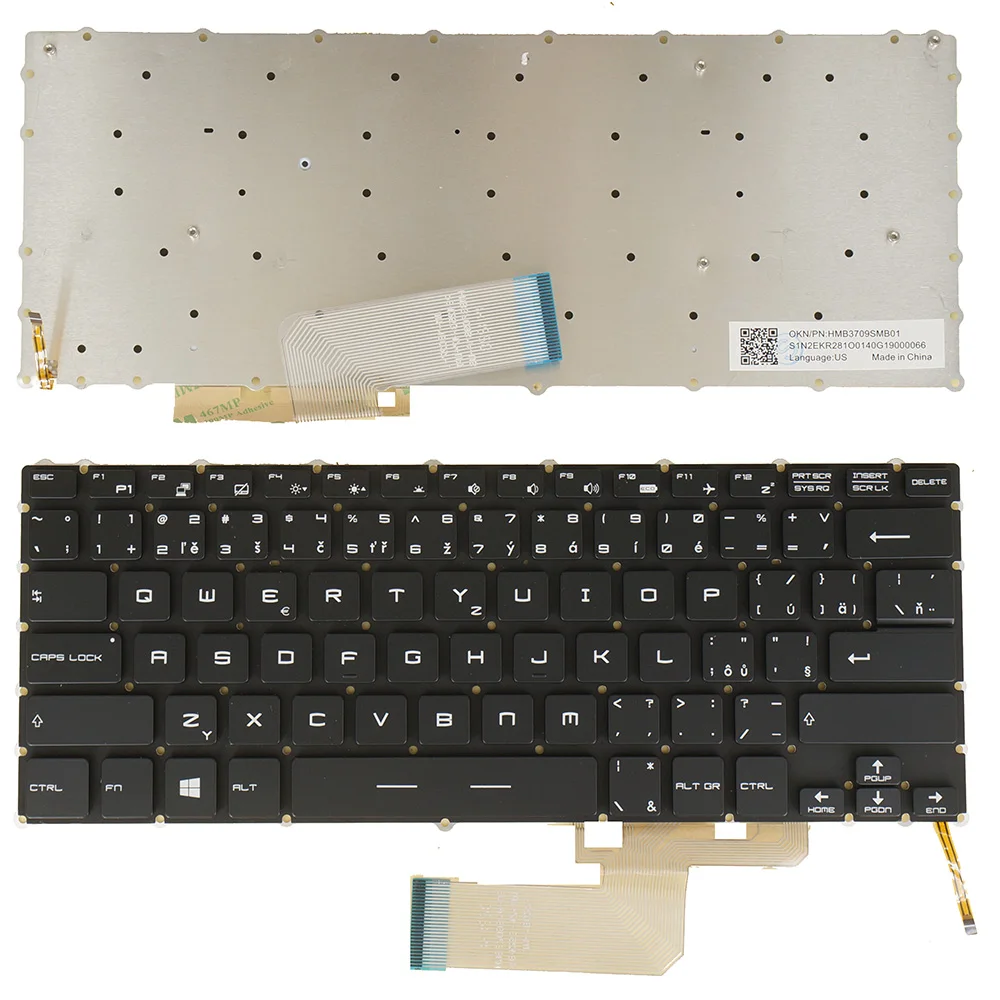Teclado Japonês para Msi Gs30 m Gs32 6qe 70qe Gs40 6qd 6qe Gs43vr 6re 7re Ms13f1 Ms-13f2 Ms-14a2 Ms-14a3 - Imagem 3