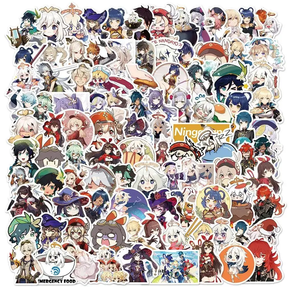 50/65PCS ​Anime Gothic Special Production Sticker Ghost Killing Blade Cartoon Art Picture Laptop Harajuku Luggage Cafe Stickers