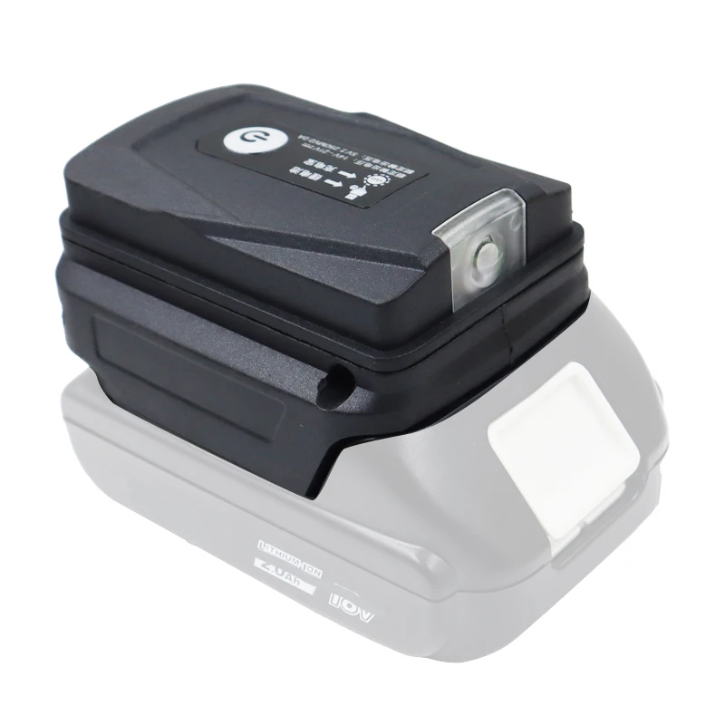 Portable Flashlight Adapter LED Lamp For Makita HongSong BoDa FoGo 18V Li-ion Battery USB Mobile Phone Charger Power Bank Lomvum Tool
