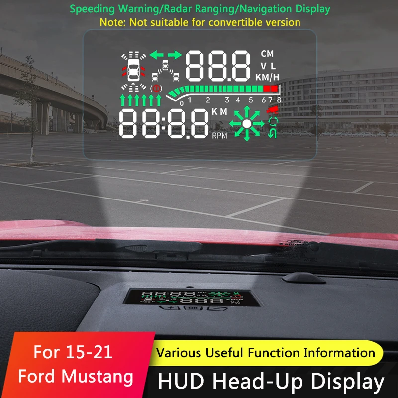 Amazing Mustang Heads Up Display Pictures