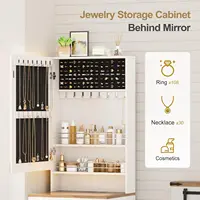 3-in-1 Compact Vanity Desk with Illuminated Mirror and Charging Station, Makeup Vanity Set 6