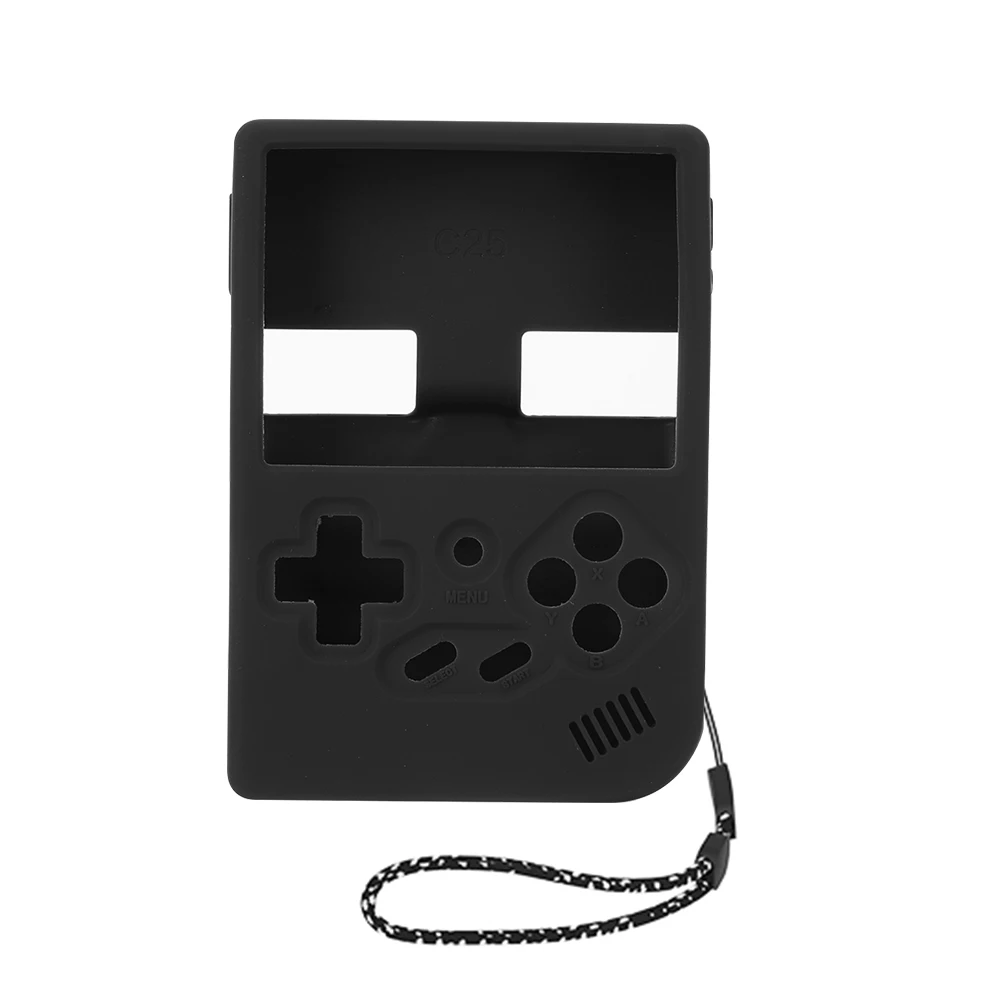 غطاء واقٍ من السيليكون بحبل قصير لـ Anbernic ، كم...