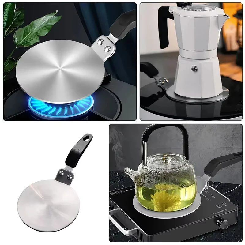 Heat Diffuser Plat Stainless Steel Heats Conduction Plate Induction Cooker Diffuser Plate Electric Stove Protector Accessories